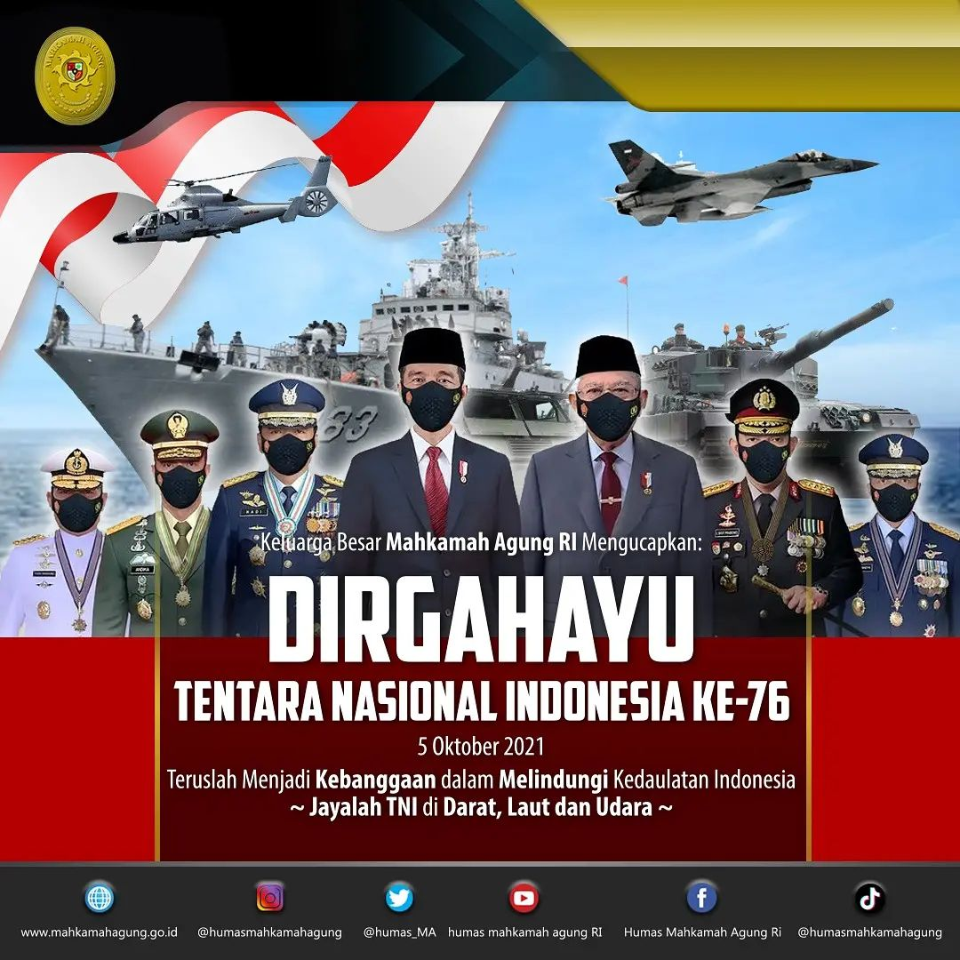 Dirgahayu TNI 76