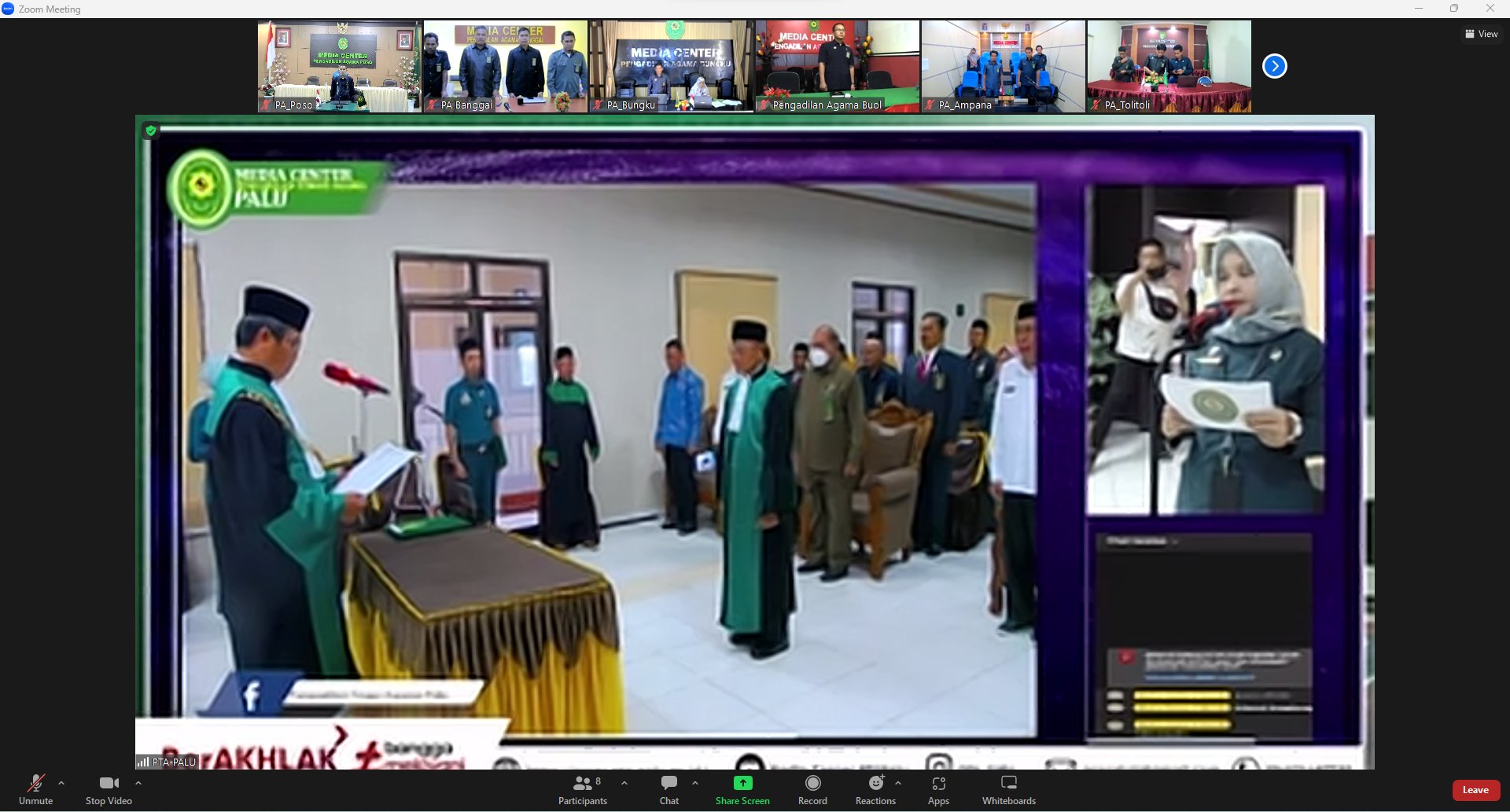 rakor pta palu 2023