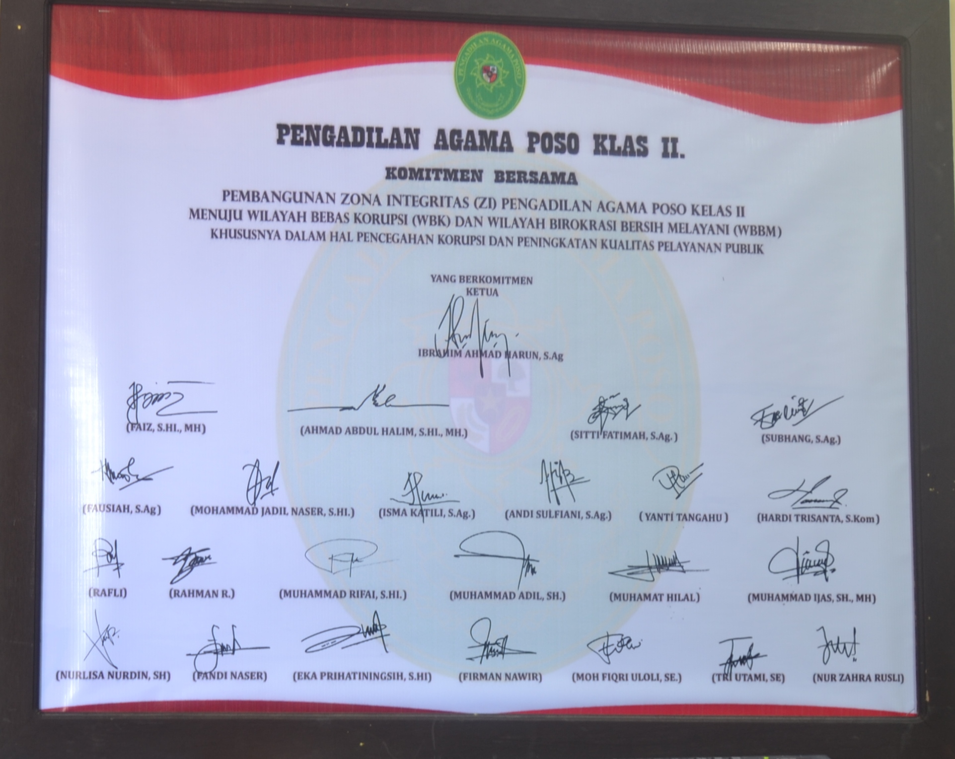 KOMITMEN BERSAMA